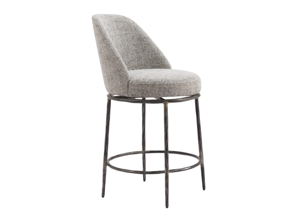 Nordhavn Swivel Counter Stool Gray