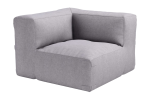 Luanda Corner Chair Gray