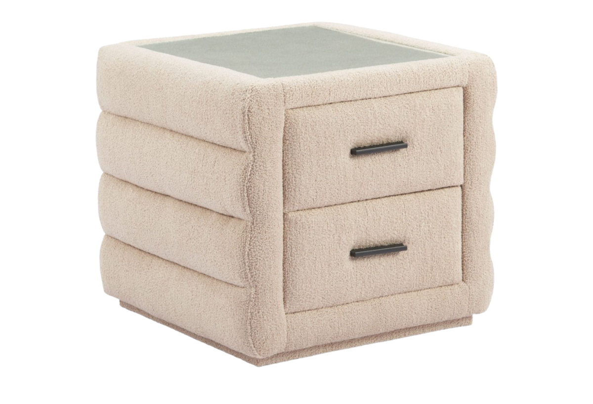 Soffice Nightstand Beige