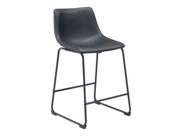 Smart Counter Stool (Set of 2) Black