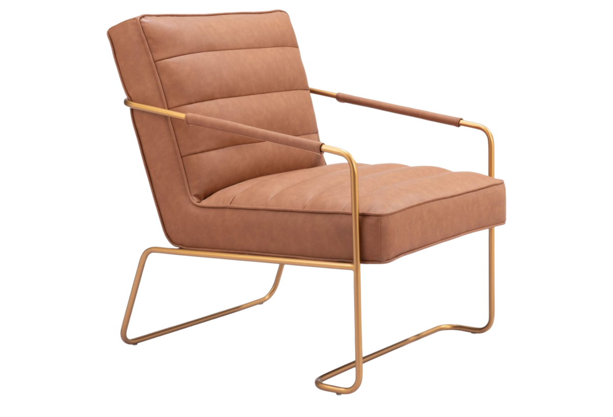Dallas Accent Chair Vintage Brown