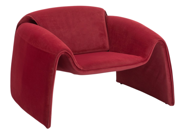 Horten Accent Chair Red