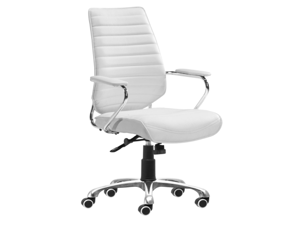 Enterprise Low Back Office Chair White