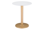 Alto Bistro Table White & Gold