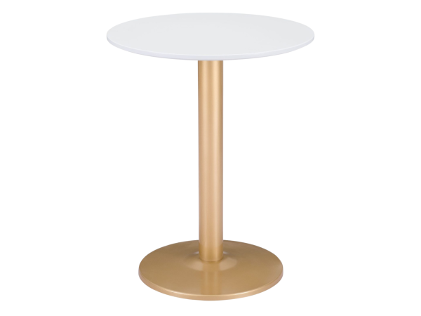 Alto Bistro Table White & Gold