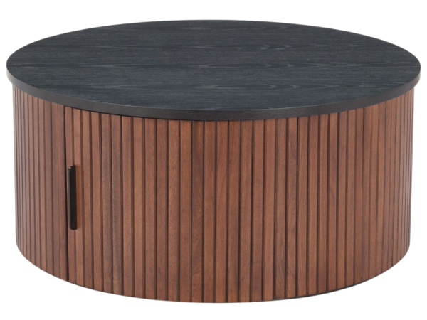 Nejaus Coffee Table Black & Walnut