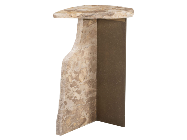 Surya Side Table Beige