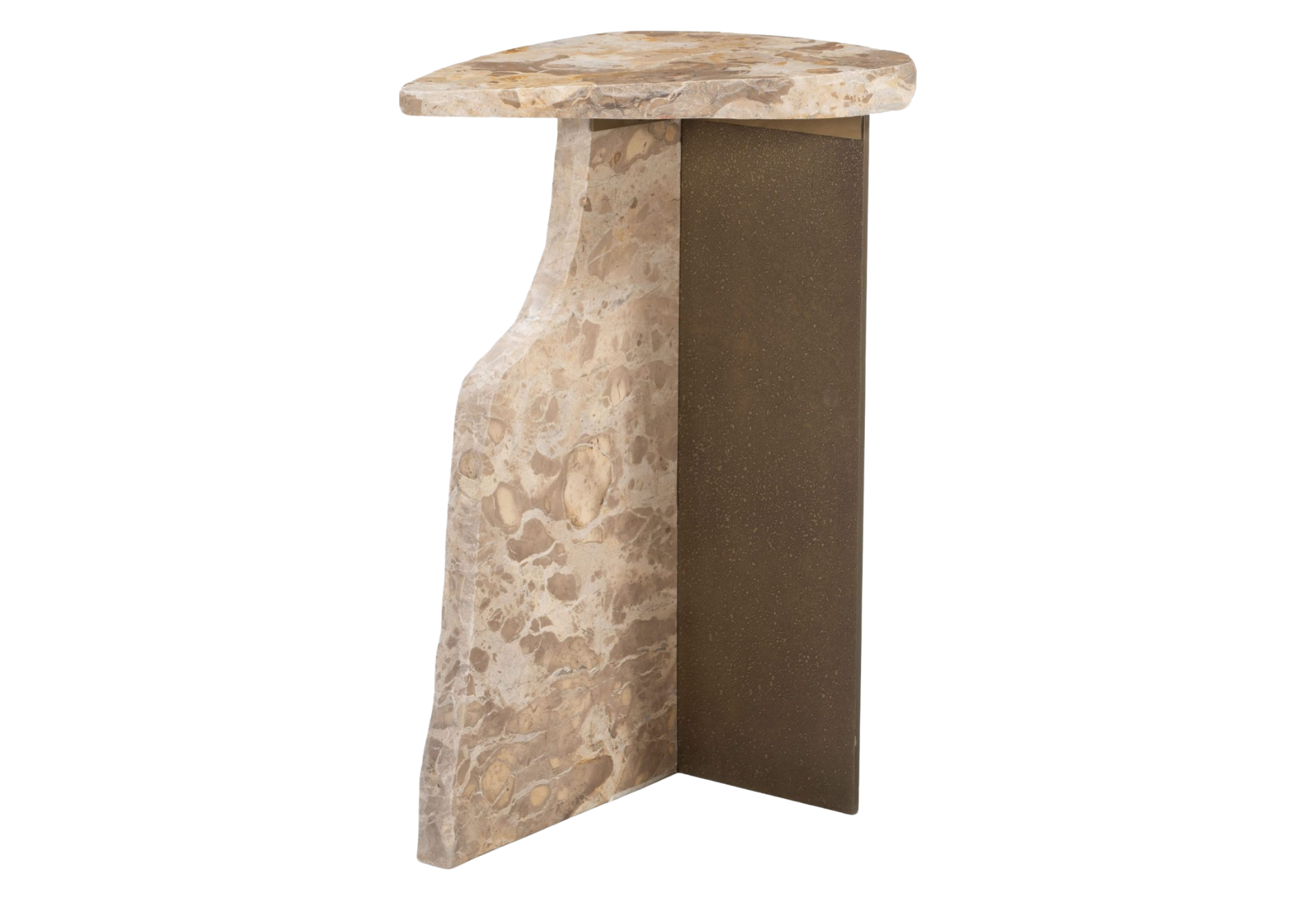 Surya Side Table Beige