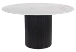 Izola Dining Table White & Black
