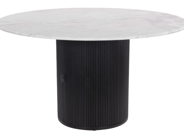 Izola Dining Table White & Black