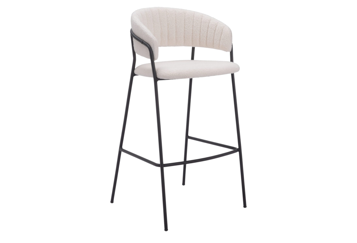 Josephine Barstool (Set of 2) Cream