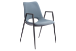 Desi Dining Chair (Set of 2) Azure Gray