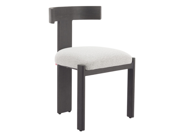 Tiana Dining Chair Black & Beige
