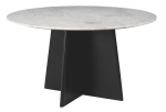 Strela Dining Table White & Black