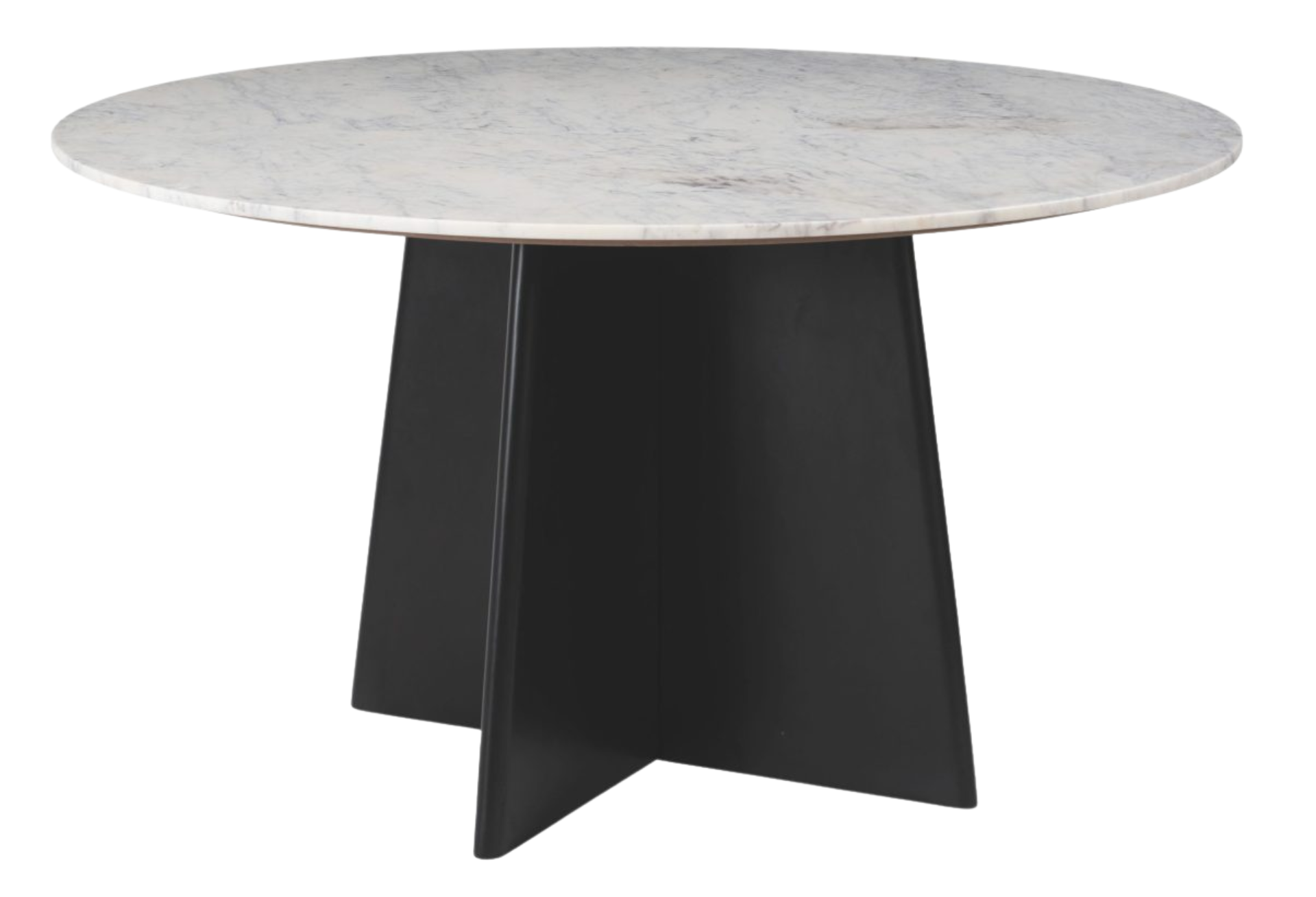 Strela Dining Table White & Black