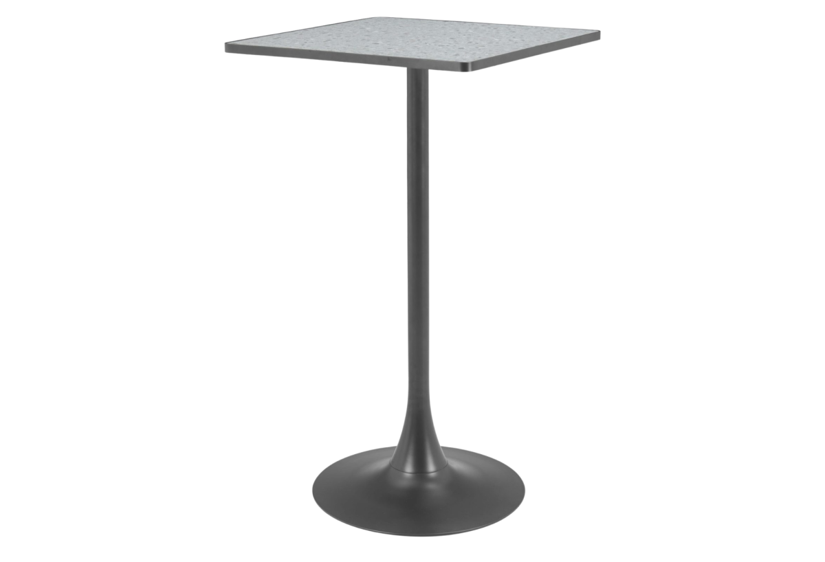 Spot Bar Table Gray & Black