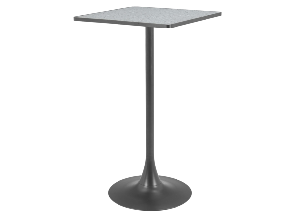 Spot Bar Table Gray & Black