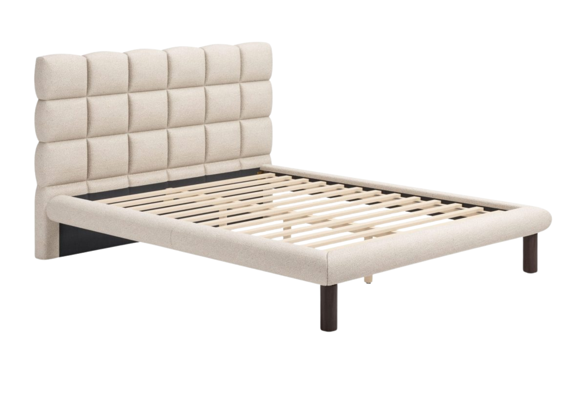 Placid Queen Bed Beige