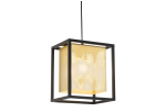 Yves Ceiling Lamp Gold & Black