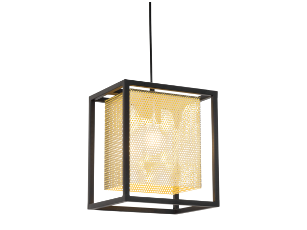 Yves Ceiling Lamp Gold & Black