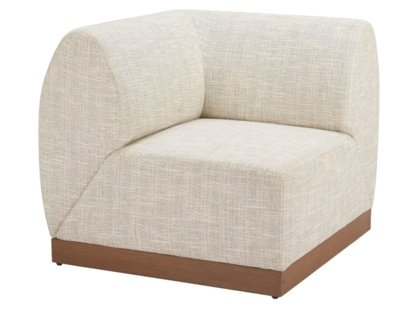 Christy Corner Chair Beige
