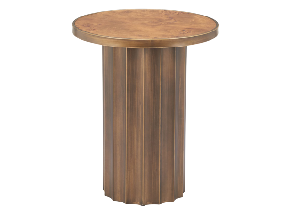 Afinato Side Table Brown