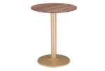 Alto Bistro Table Brown & Gold