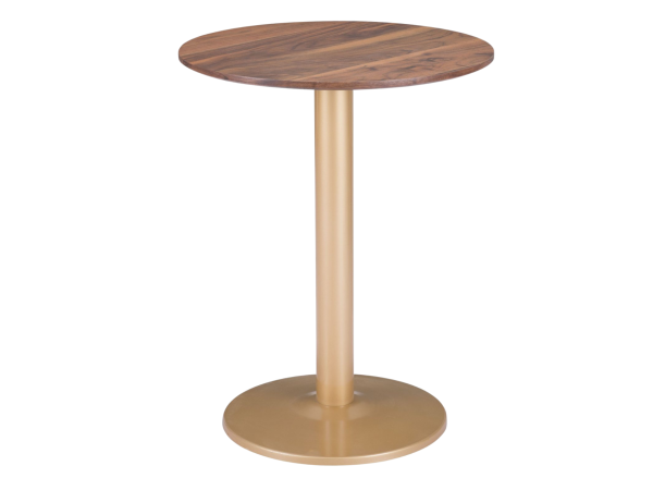 Alto Bistro Table Brown & Gold
