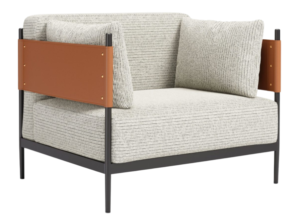 Stirbe Armchair Gray