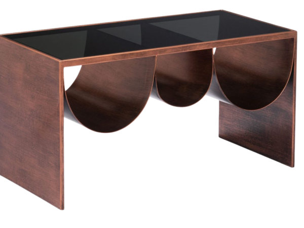 Aveiro Coffee Table Copper & Black
