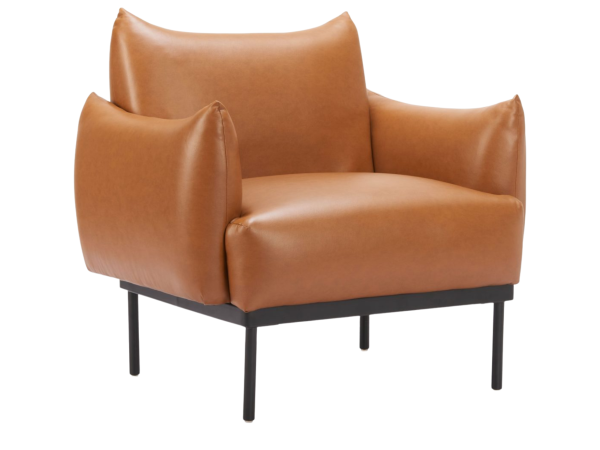 Sekil Accent Chair Brown
