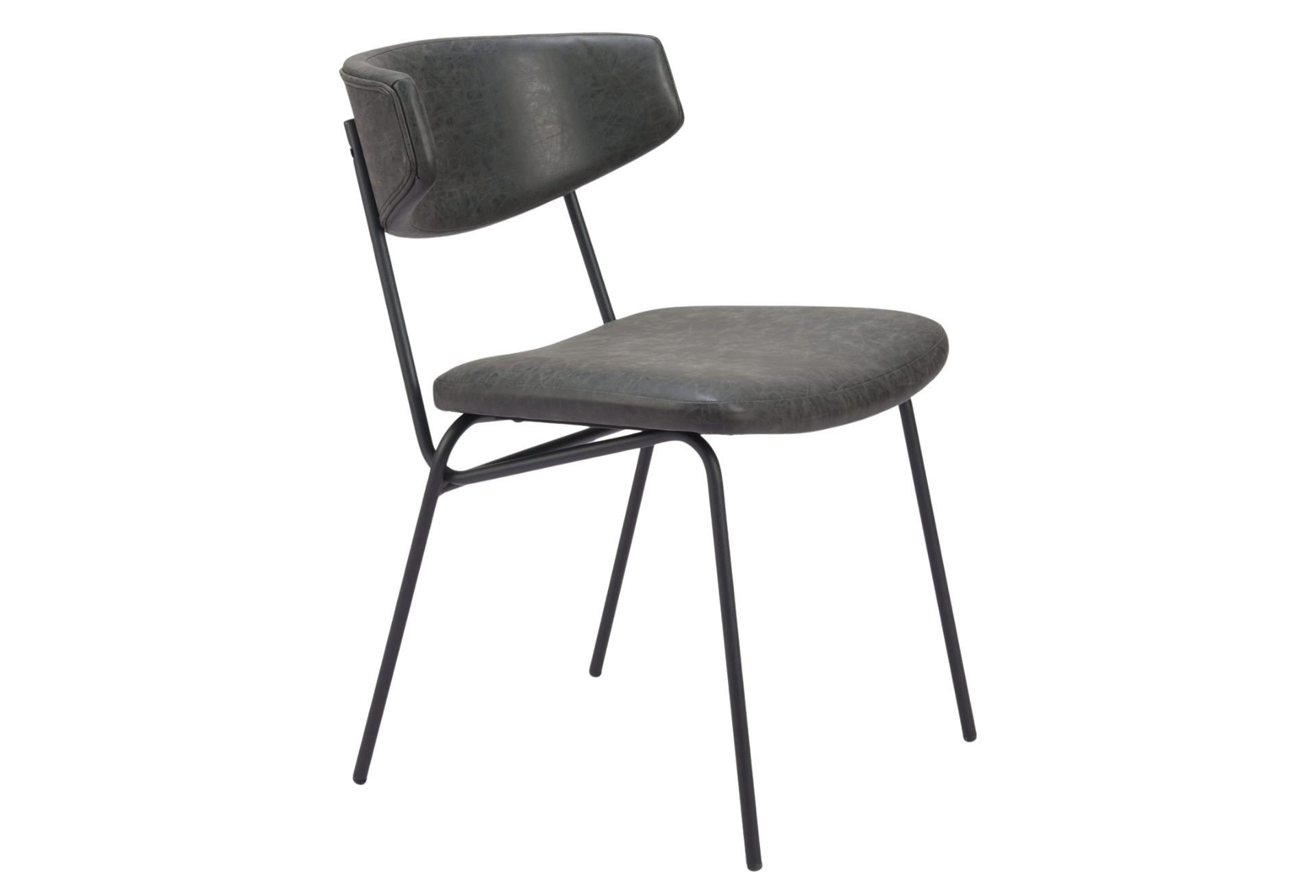 Charon Dining Chair (Set of 2) Vintage Black