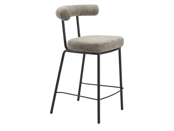 Kede Counter Stool Green Tweed