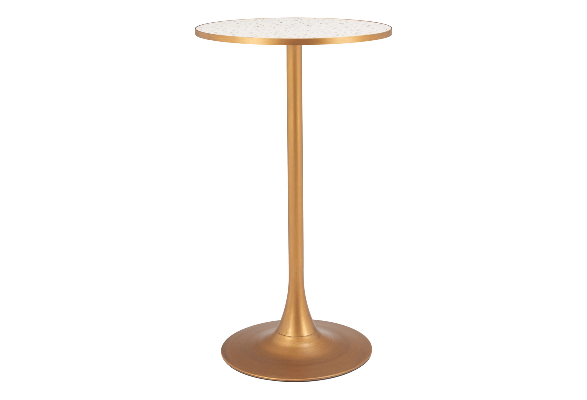 Bite Bar Table Beige & Gold