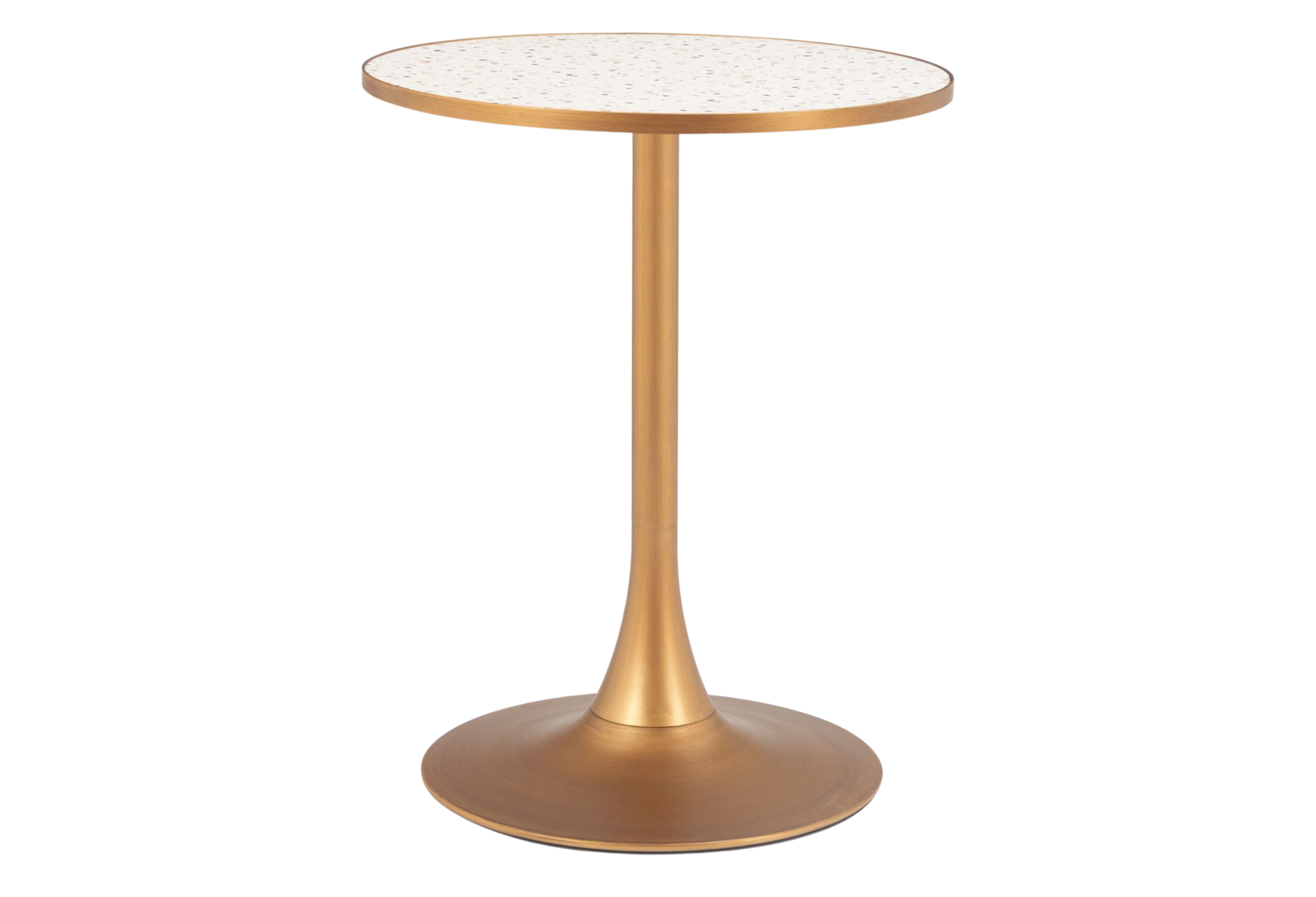 Bite Bistro Table Beige & Gold
