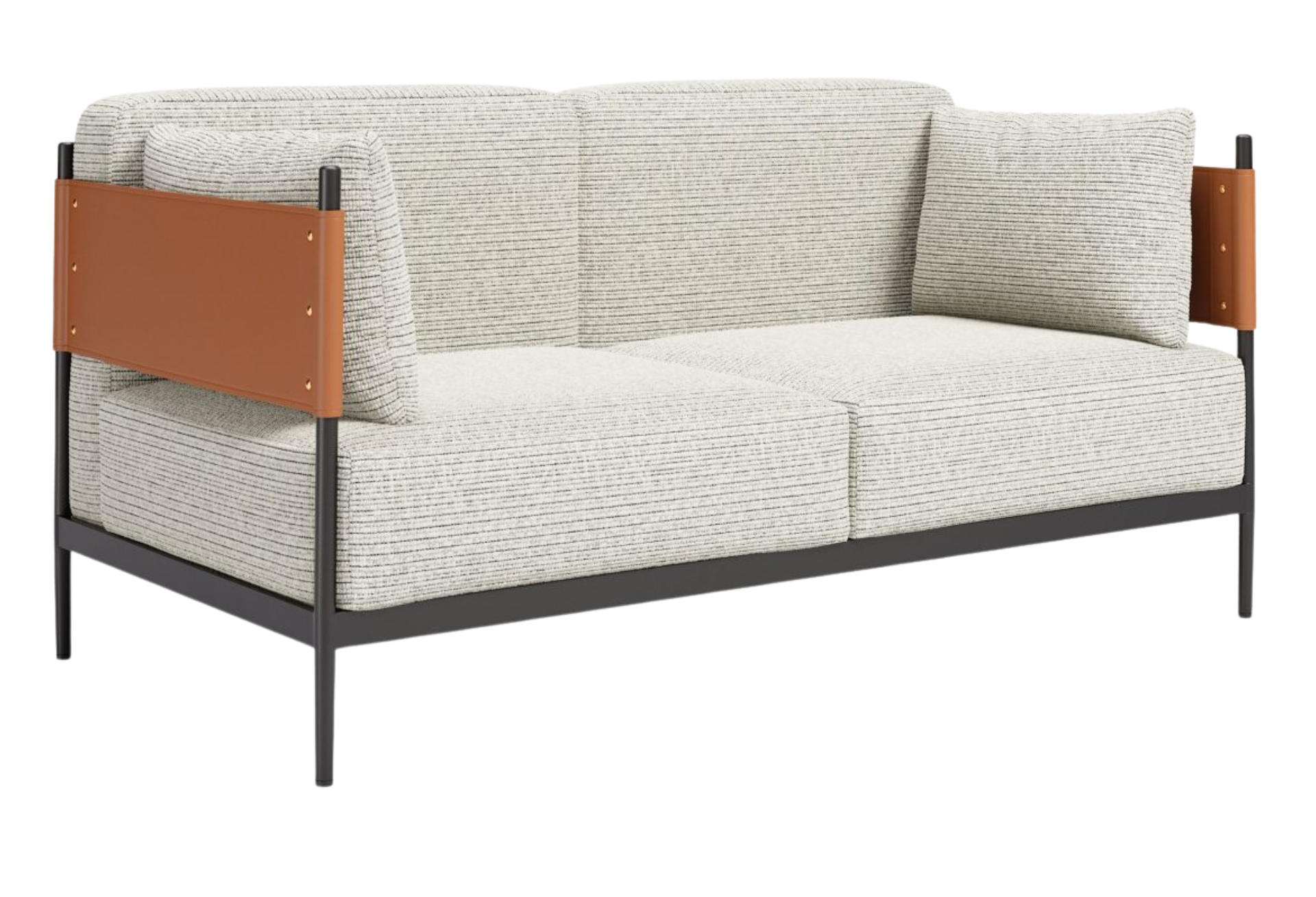 Stirbe Loveseat Gray