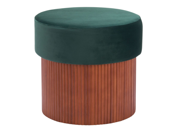 Boto Storage Ottoman Green