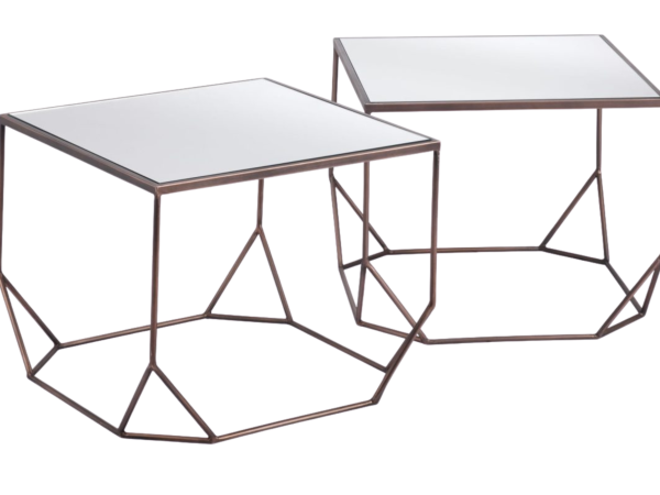 Arzon Coffee Table Set (2-Piece) Bronze