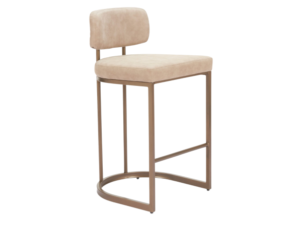 Velar Counter Stool (Set of 2) Beige