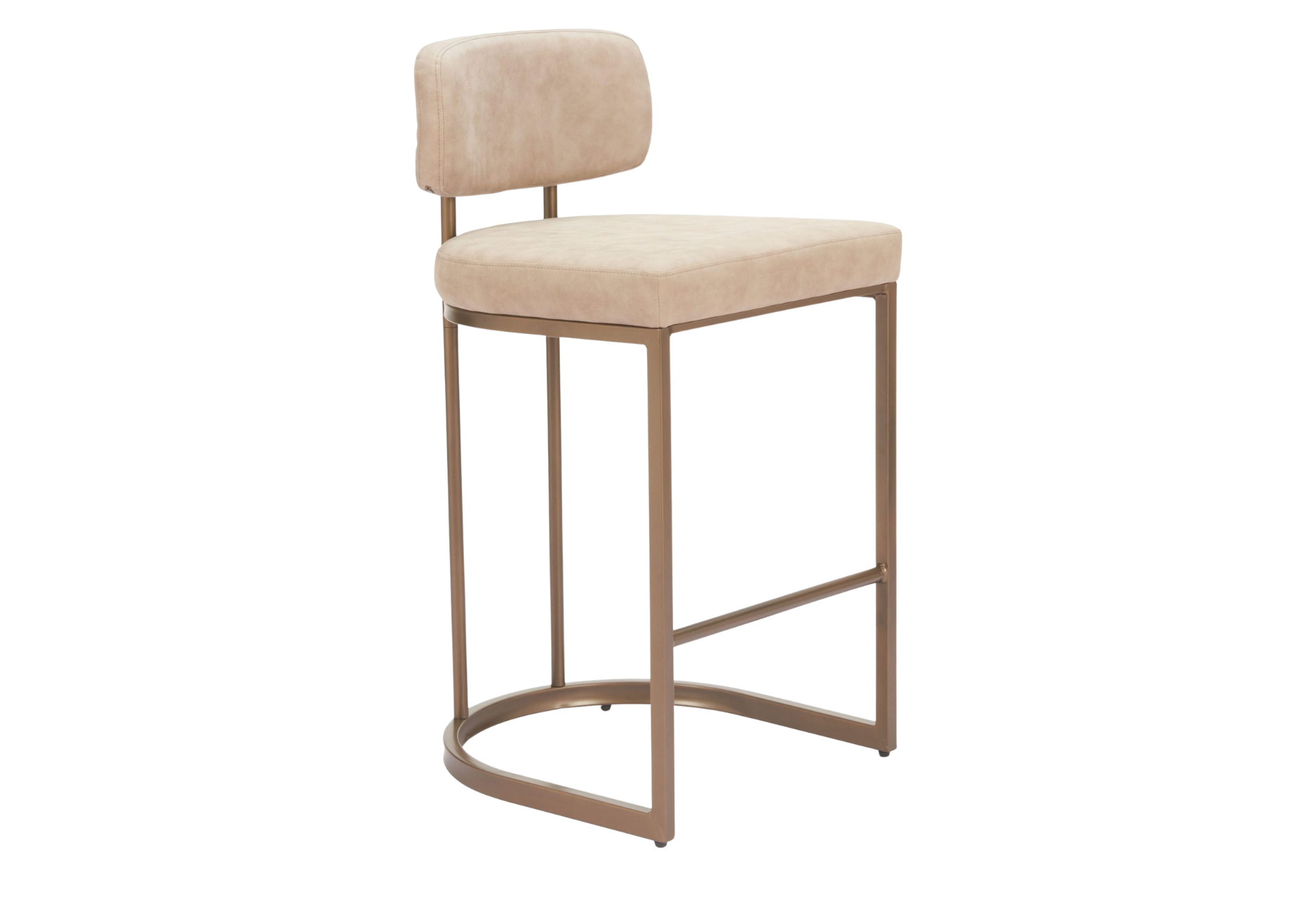 Velar Counter Stool (Set of 2) Beige