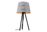 Mozzi Table Lamp Gray & Black