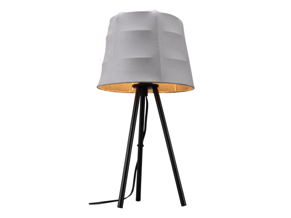 Mozzi Table Lamp Gray & Black