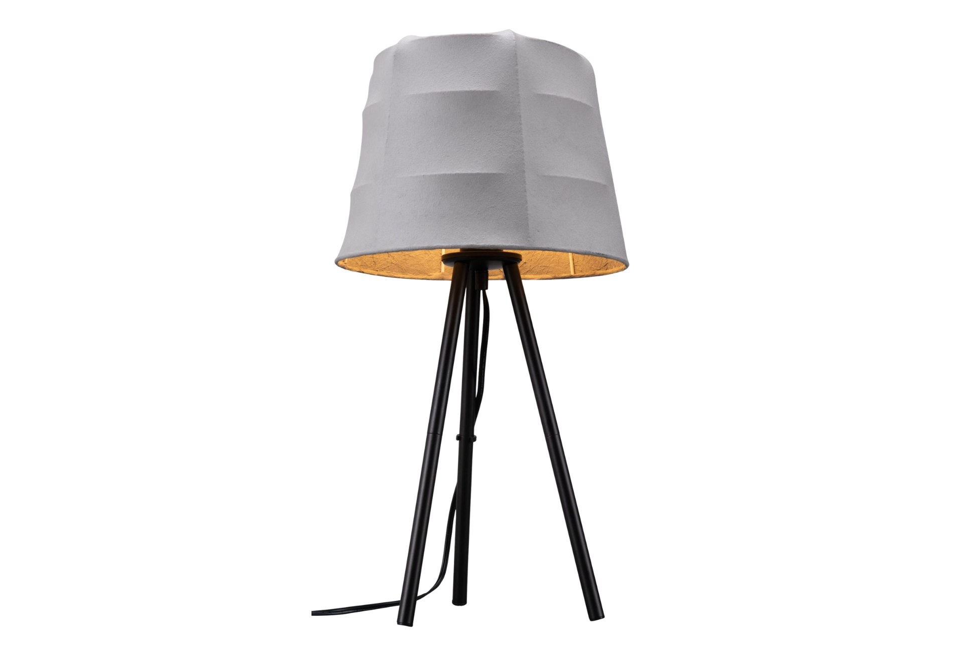 Mozzi Table Lamp Gray & Black