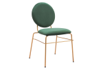 Odessa Dining Chair (Set of 2) Green & Gold