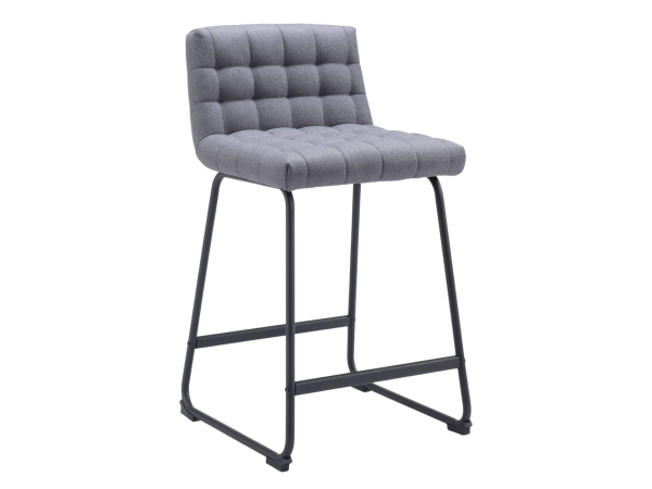 Pago Counter Stool (Set of 2) Gray