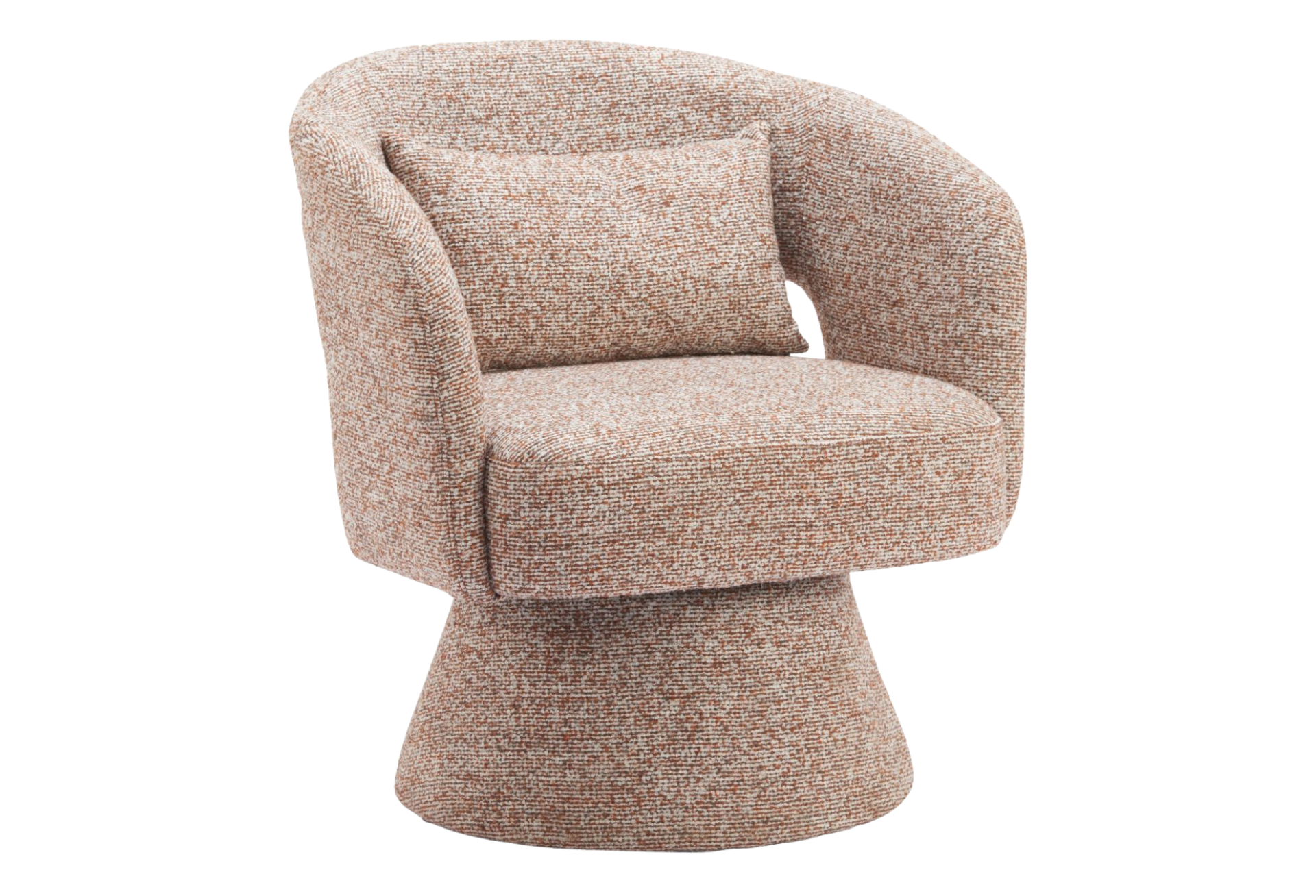 Liva Swivel Chair Frosty Brown