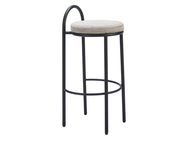 Sisal Barstool (Set of 2) Beige Tweed