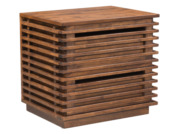 Linea End Table Walnut