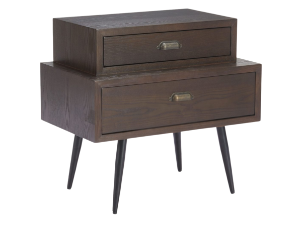 Mechy Side Table Brown