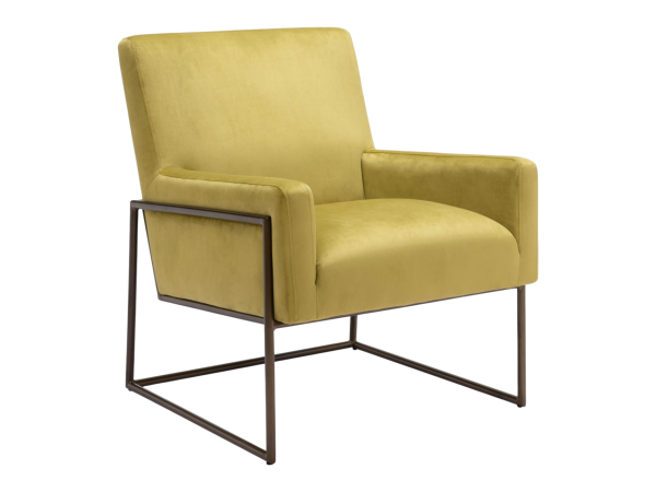 New York Accent Chair Olive Green